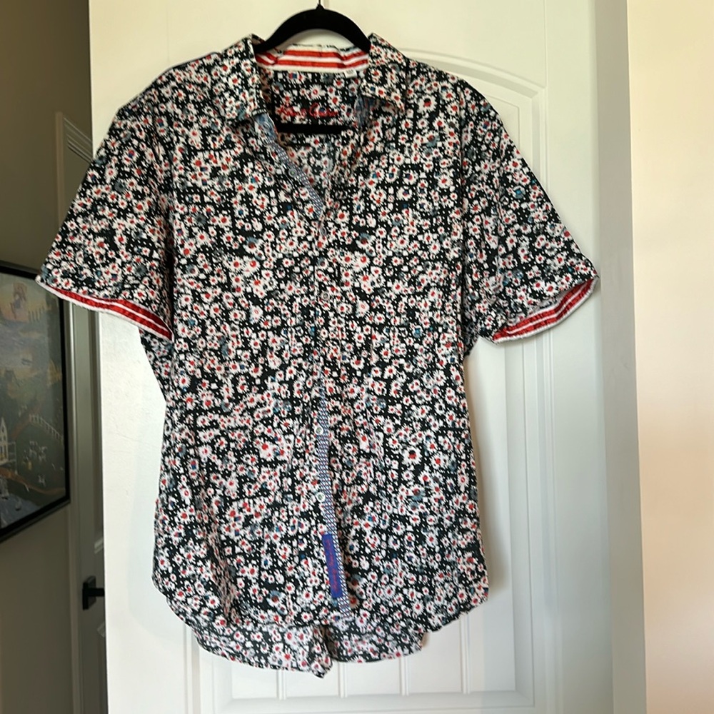 Robert Graham short sleeve short, 3X.